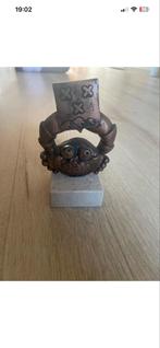 Vastenavend Krab krabbegat beeldje Bergen op Zoom, Ophalen of Verzenden, Gebruikt, Steen, Dierenbeeld