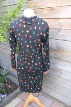 Jurk zwart/ kleur ATO Berlin mt L kol Vaste prijs, Kleding | Dames, Jurken, Zwart, Maat 42/44 (L), Ophalen of Verzenden, Zo goed als nieuw