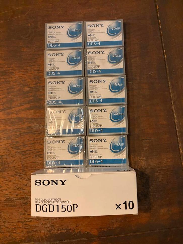 Sony DGD150P DDS-4 Data Cartridge - Nieuw!, Computers en Software, Beschrijfbare discs, Nieuw, Overige typen, Ophalen of Verzenden