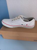 Tommy Hilfiger gympen wit maat 41 met orginele doos, Wit, Ophalen of Verzenden, Sneakers of Gympen, Gedragen