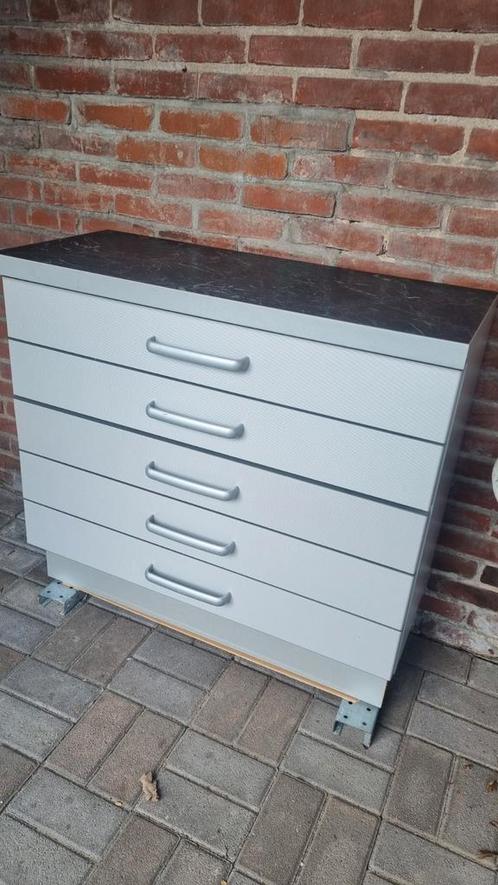 Keukenkast vrijstaand met 5 laden in goede staat., Huis en Inrichting, Keuken | Keukenelementen, Zo goed als nieuw, Minder dan 100 cm
