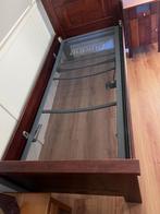 seniorenbed, Huis en Inrichting, Slaapkamer | Bedden, Ophalen, 90 cm, Eenpersoons, Bruin