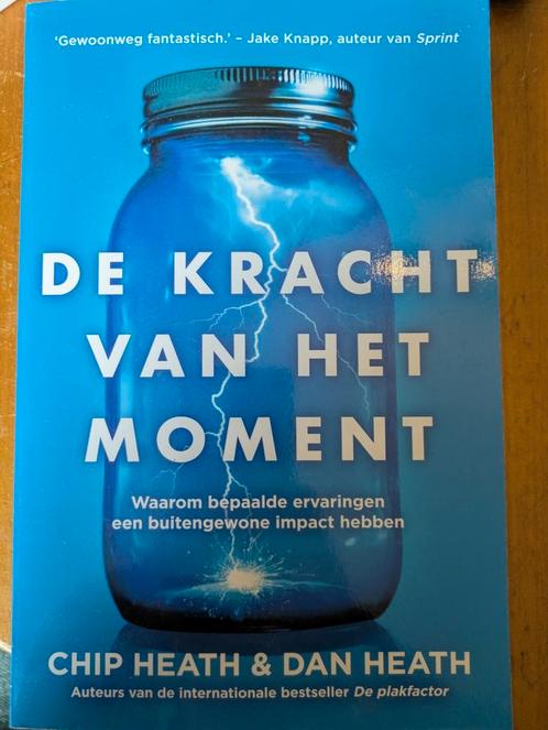 Chip Heath - De kracht van het moment, Boeken, Psychologie, Zo goed als nieuw, Ophalen of Verzenden