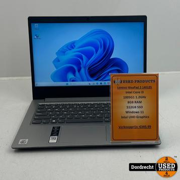 Lenovo IdeaPad 3 14IIL05 laptop | Intel Core i3-1005G1 512GB beschikbaar voor biedingen