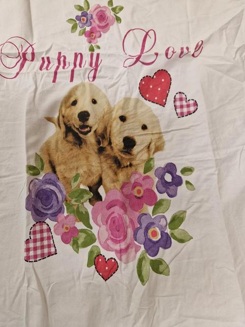 dekbedovertrek Golden Retriever incl kussensloop, Kinderen en Baby's, Kinderkamer | Beddengoed, Gebruikt, Dekbedovertrek, Overige kleuren