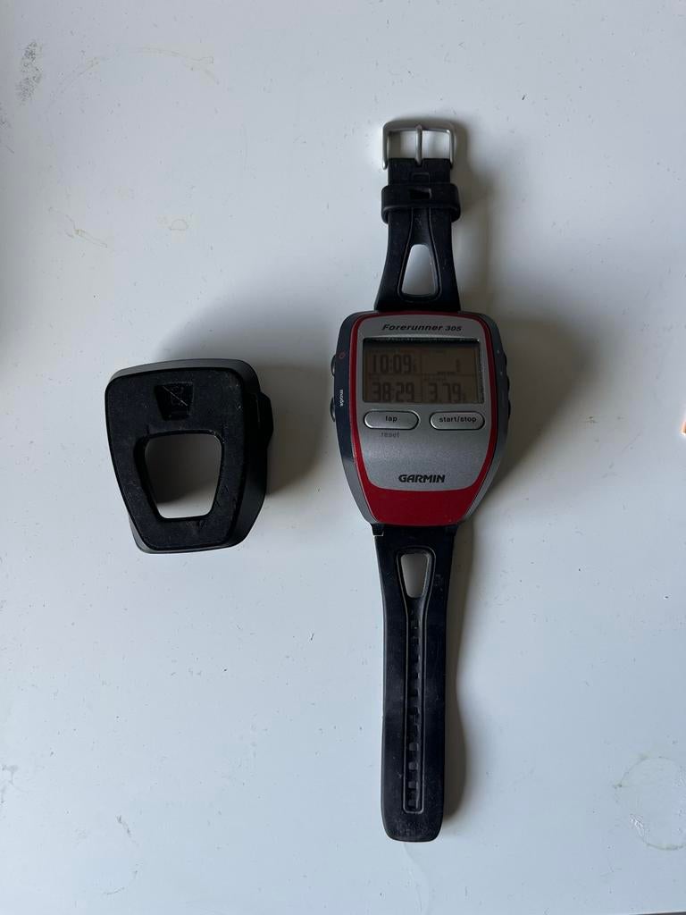 Garmin Forerunner 305 GPS Sporthorloge, Sport en Fitness, Hartslagmeters, Ophalen of Verzenden, Gebruikt, Garmin, Waterdicht
