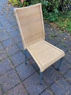 Rieten Eetkamerstoel, Huis en Inrichting, Ophalen, Gebruikt, Bruin, Riet of Rotan