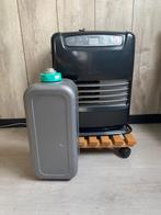 Qlima laserkachel met bijna volle jerrycan, Huis en Inrichting, Ophalen, Zo goed als nieuw, Overige brandstoffen, Petroleumkachel