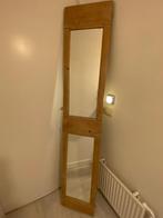 Antieke bedstee deur met spiegel, Ophalen, Overige vormen, Minder dan 50 cm, 150 tot 200 cm