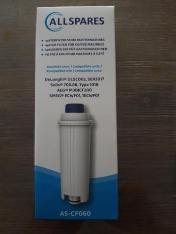 Waterfilter voor koffiemachine beschikbaar voor biedingen