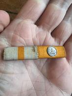 Baton trouwe Dienst zilve Medaille Mobilisatie Oorlogskruis, Verzamelen, Verzenden, Lintje, Medaille of Wings, Nederland