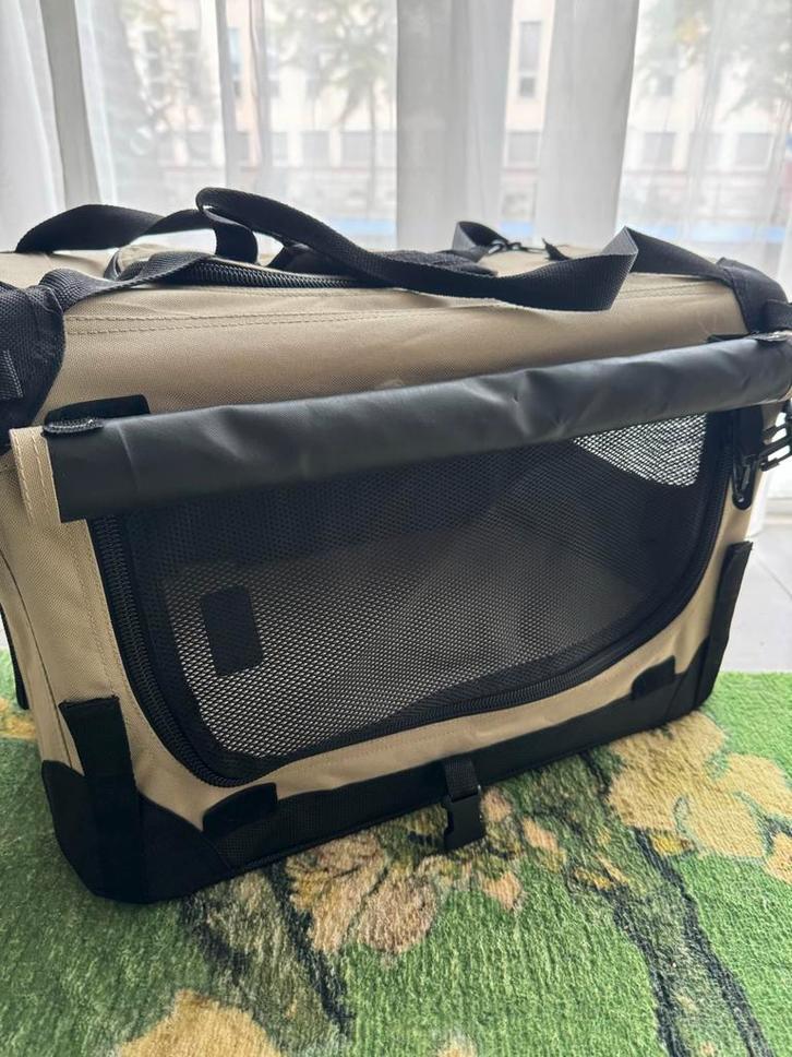 Maelson Soft Kennel 52 honden of poezen carrier - vervoer, Dieren en Toebehoren, Hondenbenches, Zo goed als nieuw, Ophalen