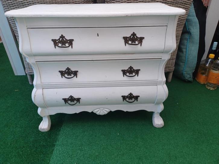 antieke buikkast 63h73b40d, Huis en Inrichting, Kasten | Dressoirs, Gebruikt, Minder dan 50 cm, 25 tot 50 cm, Met lade(s), Overige houtsoorten