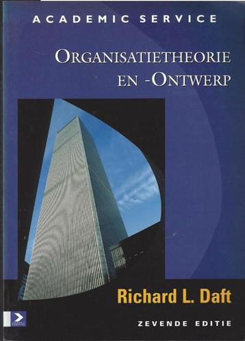 Organisatietheorie & - ontwerp. beschikbaar voor biedingen