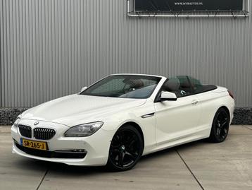 BMW 6-serie Cabrio 650i High Executive, 360 camera, night vi beschikbaar voor biedingen