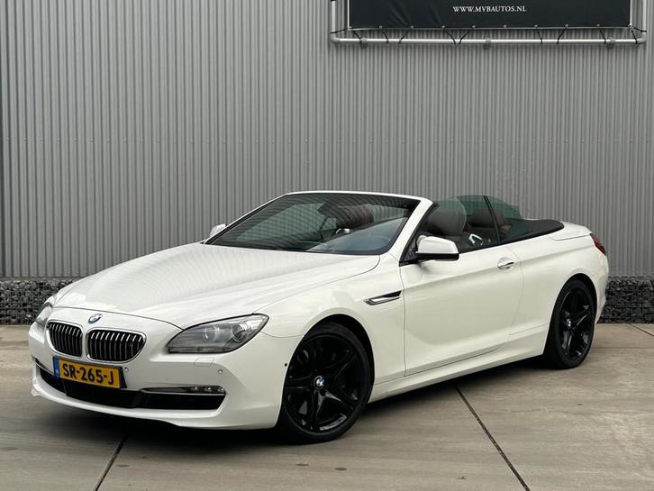 BMW 6-serie Cabrio 650i High Executive, 360 camera, night vi, Auto's, BMW, Bedrijf, Te koop, 6-Serie, 360° camera, ABS, Achteruitrijcamera