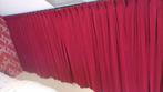 Gordijnen velours  velvet 140 lang 360 breed, Huis en Inrichting, Stoffering | Gordijnen en Lamellen, Gebruikt, 100 tot 150 cm