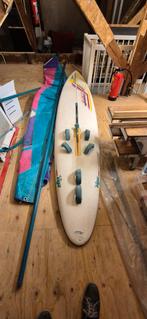 Mooie windsurfer tiga swift, Watersport en Boten, Ophalen, Gebruikt, 300 cm of meer, Met vin(nen)