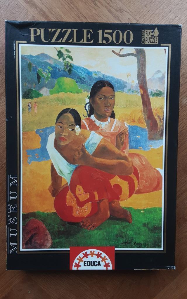 legpuzzel Paul Gauguin, Hobby en Vrije tijd, Denksport en Puzzels, Gebruikt, Legpuzzel, 500 t/m 1500 stukjes, Ophalen of Verzenden