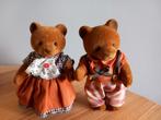 Sylvanian families vintage beren/bruin/oranje kleding, Ophalen of Verzenden, Gebruikt, Overige typen, Overige merken