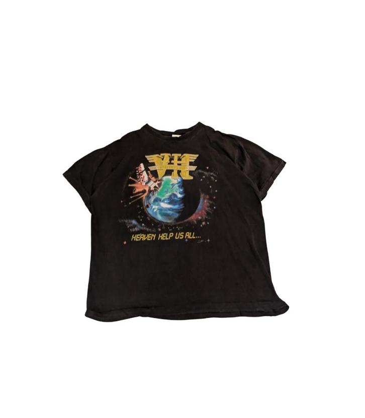 1990 Van Halen “Heaven Help Us All” Tour Shirt – Size XL, Kleding | Heren, T-shirts, Zo goed als nieuw, Maat 56/58 (XL), Zwart