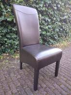 Eetkamerstoelen, Huis en Inrichting, Ophalen, Gebruikt, Bruin, Hout