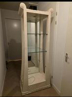 Mooie Vitrinekast met Glazen Planken, Ophalen, Met plank(en), 50 tot 100 cm, 150 tot 200 cm