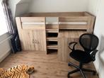 kinderslaapkamer bed, bureau, kastje en bureaustoel zgan, Huis en Inrichting, Slaapkamer | Bedden, Ophalen, Zo goed als nieuw
