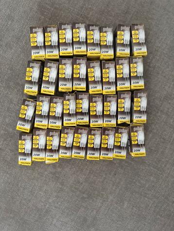 32 halogeenlampjes 20W beschikbaar voor biedingen