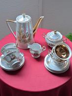 Koffieservies 6 personen - Vintage, Antiek en Kunst, Ophalen of Verzenden