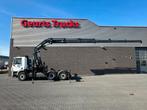 DAF CF 85 410 6X2 + HIAB 422EP-5 HIPRO TREKKER/SATTELZUG/TRA, Auto's, Vrachtwagens, Automaat, Euro 5, Wit, Origineel Nederlands