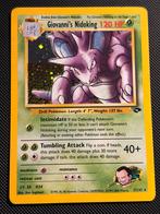 Giovanni's Nidoking holo - Gym Challenge 7/132 (GD), Ophalen of Verzenden, Zo goed als nieuw
