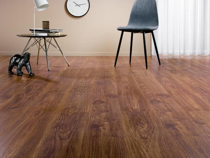 Alsapan Chocolate Walnut 520, Huis en Inrichting, Stoffering | Vloerbedekking, Nieuw, Laminaat, Bruin, Overige kleuren, 75 m² of meer