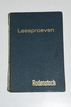 Oude Leesproeven Rodenstock opticien leeskaart, Ophalen of Verzenden
