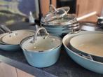 Cook & Pan - pannenset 9-delig, Huis en Inrichting, Keuken | Potten en Pannen, Ophalen, Zo goed als nieuw, Overige materialen