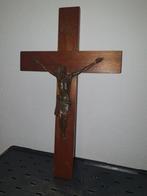 Crucifix of kruisbeeld, Ophalen of Verzenden, Zo goed als nieuw, Beeld(je), Christendom | Katholiek