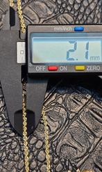 Prachtige rope chain 14karaat gouden ketting, Ophalen of Verzenden, Nieuw, Goud, Goud