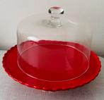 Taartplateau met stolp gemerkt, Huis en Inrichting, Keuken | Servies, Ophalen, Keramiek, Nieuw, Schaal of Schalen