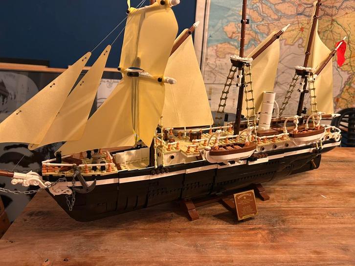 Lepin schip Endurance zgan, Kinderen en Baby's, Speelgoed | Duplo en Lego, Zo goed als nieuw, Complete set, Ophalen of Verzenden