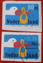 NL - 2 Geboorte Postzegels 80ct / € 0,39, Postzegels en Munten, Postzegels | Nederland, Na 1940, Verzenden, Gestempeld