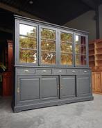 Robuuste Buffetkast | Donkere Servieskast | Vintage #1910, Huis en Inrichting, Kasten | Buffetkasten, Ophalen of Verzenden, Teakhout