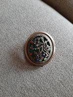 Ovaal zakspiegeltje met strassteentjes, Ophalen of Verzenden, Zo goed als nieuw