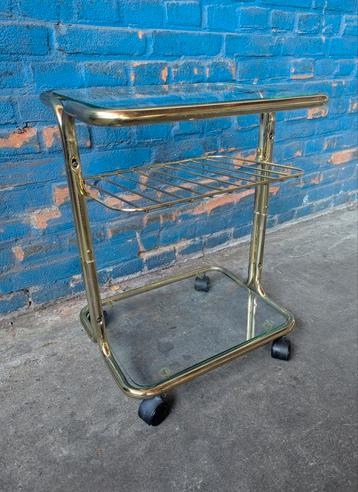 Vintage Italiaanse bijzettafel/ serveertafel 1960s beschikbaar voor biedingen