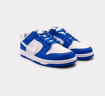 Nike DUNK Low Racer. Blue/White. Maat 40 -44 beschikbaar voor biedingen