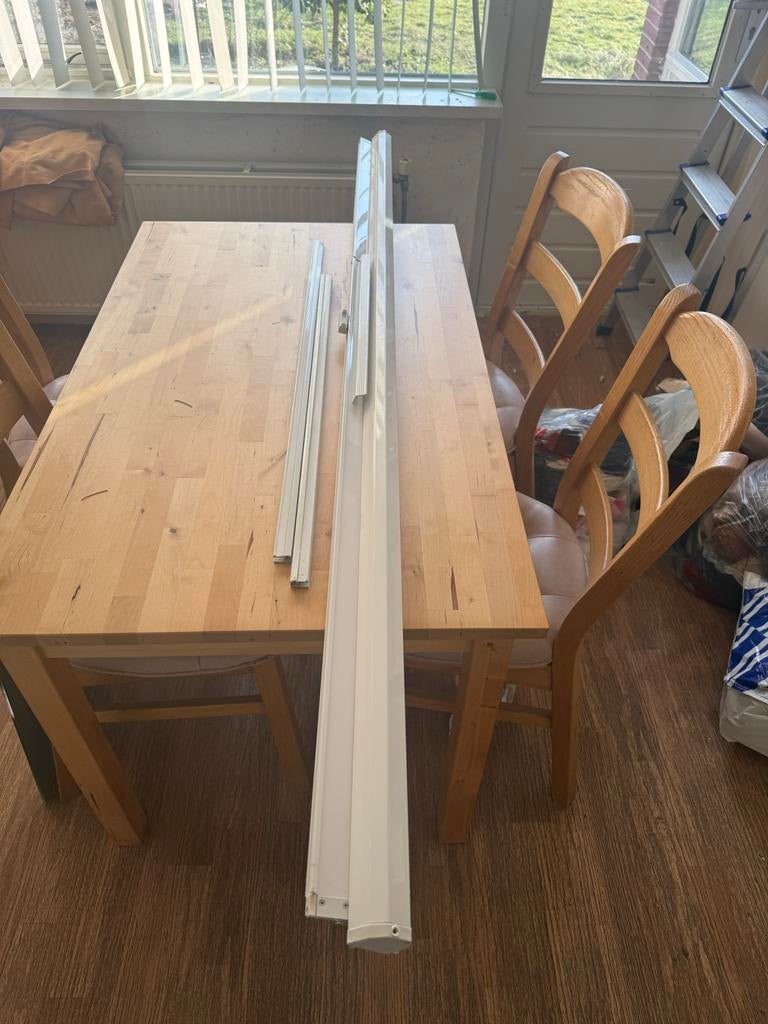 Rolhordeur voor schuifpui, 100 tot 120 cm, Kunststof, Hordeur, Ophalen of Verzenden