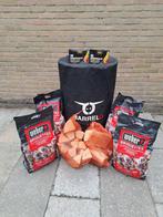 Barrel q barbeque, Tuin en Terras, Houtskoolbarbecues, Ophalen, Gebruikt, Overige