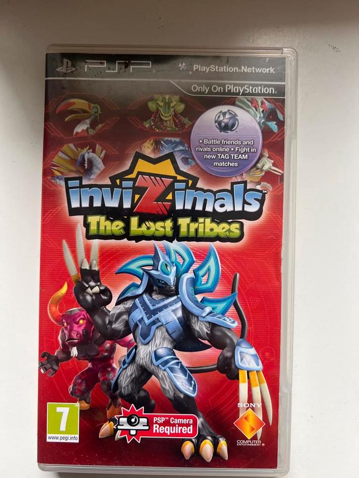 InviZimals: The Lost Tribes - PSP, Spelcomputers en Games, Games | Sony PlayStation Portable, Gebruikt, Avontuur en Actie, 1 speler