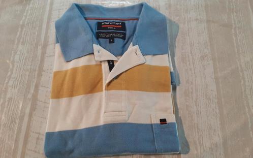 2 polo's state of art (L) en 1 polo river Woods (XL), Kleding | Heren, Polo's, Zo goed als nieuw, Maat 56/58 (XL), Wit, Ophalen of Verzenden