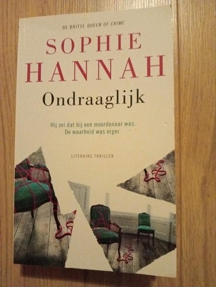 Sophie Hannah - Ondraaglijk, Boeken, Thrillers, Gelezen, Europa overig, Ophalen of Verzenden