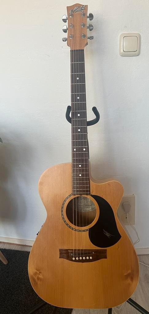 Maton EBG808CL, Muziek en Instrumenten, Snaarinstrumenten | Gitaren | Akoestisch, Zo goed als nieuw, Western- of Steelstringgitaar